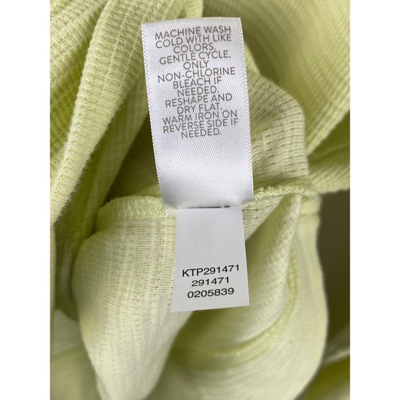 J. Jill Hoodie Pullover Womens Small Yellow Excellent Coastal Loungewear - Picture 6 of 9